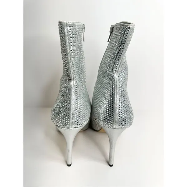 BP Ankle Booties Size 8.5 Athenna Crystal Pointed Toe High‎ Heel Boots - Image 7
