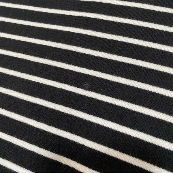 Madewell Striped Preppy Twee Minimalist Casual 100% Cotton Long‎ Sleeve Dress L - Image 8