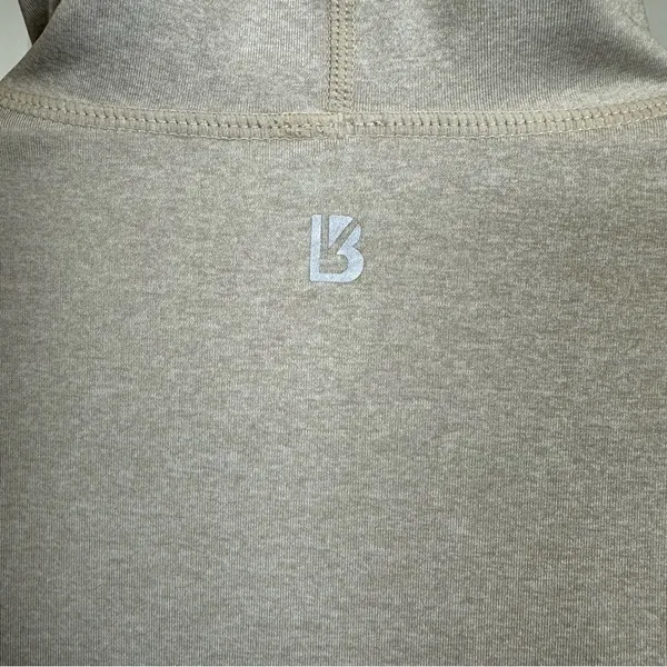 Buffbunny Athleisure Cropped‎ Hoodie Stretch Activewear Gray Gym Ready M - Image 6