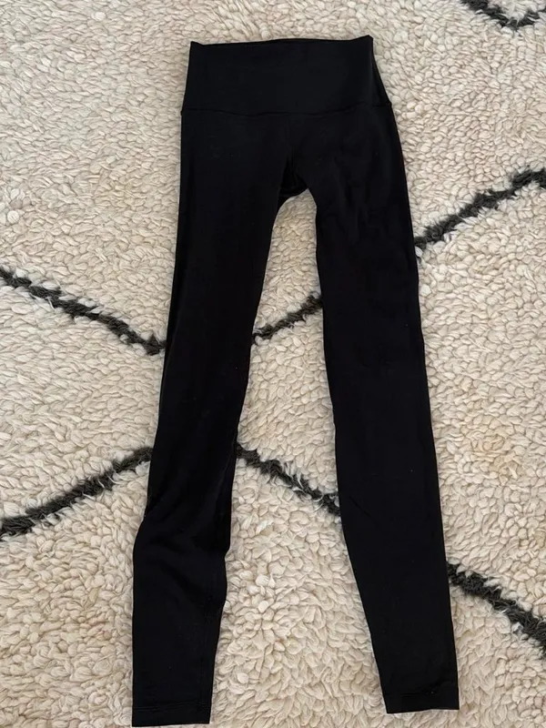 Lululemon Align Leggings Black 28 “ Size 4 - Image 2