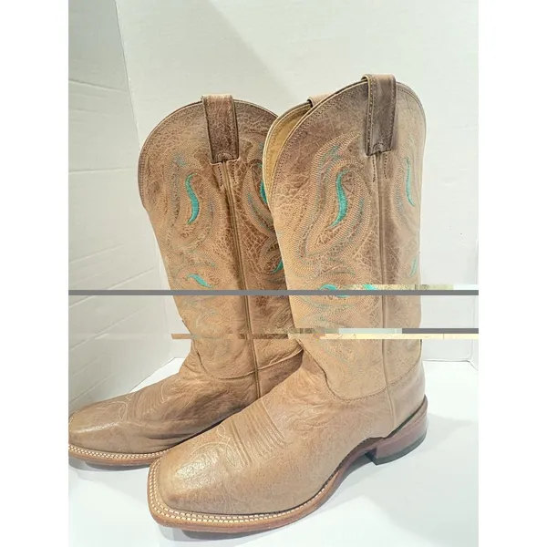 Nocona Handcrafted USA Women's Leather Western Boots - Image 4