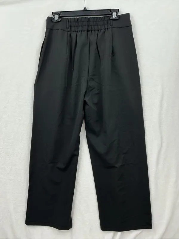 NWT HALARA Black High-Rise Wide-Leg Trousers 1183 - Image 6