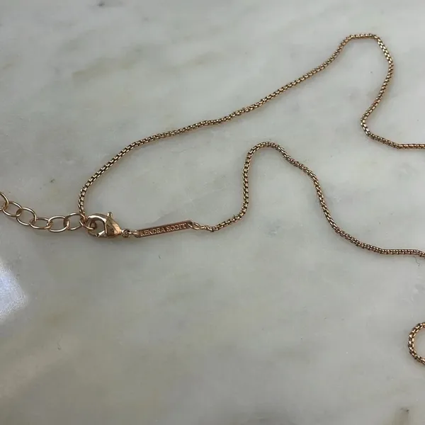 Kendra Scott Tess Rose Gold‎ Necklace - Image 4