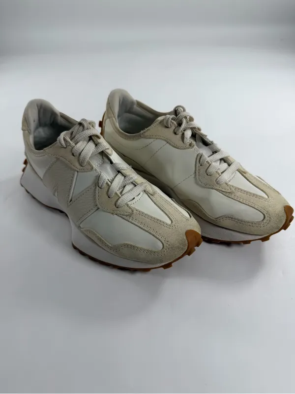 New Balance 327‎ Sea Salt White Gum Lifestyle Sneakers Women's 6.5 WS327NKD - Image 7