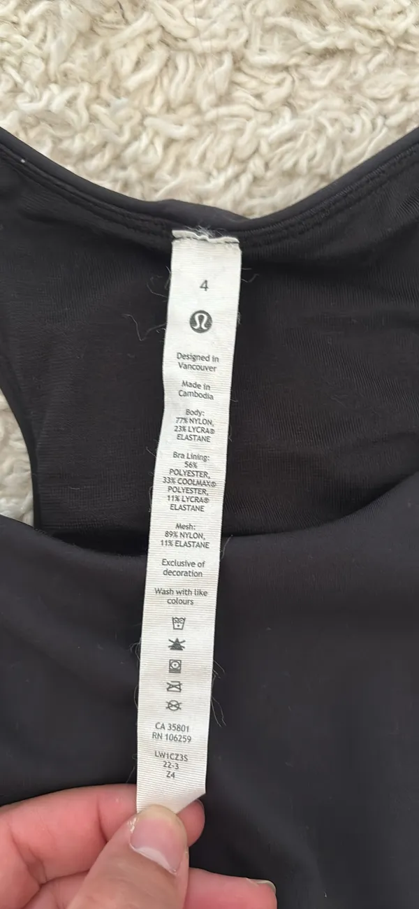 Lululemon Tank Top Racerback - Image 3