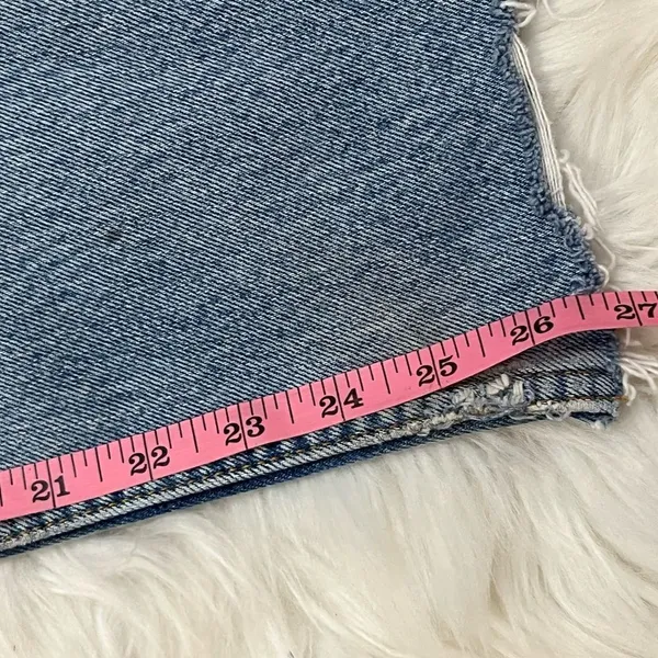 Levi’s Y2K 505 Relaxed Fit Lighter Wash Jeans DIY 35x27 - Image 10