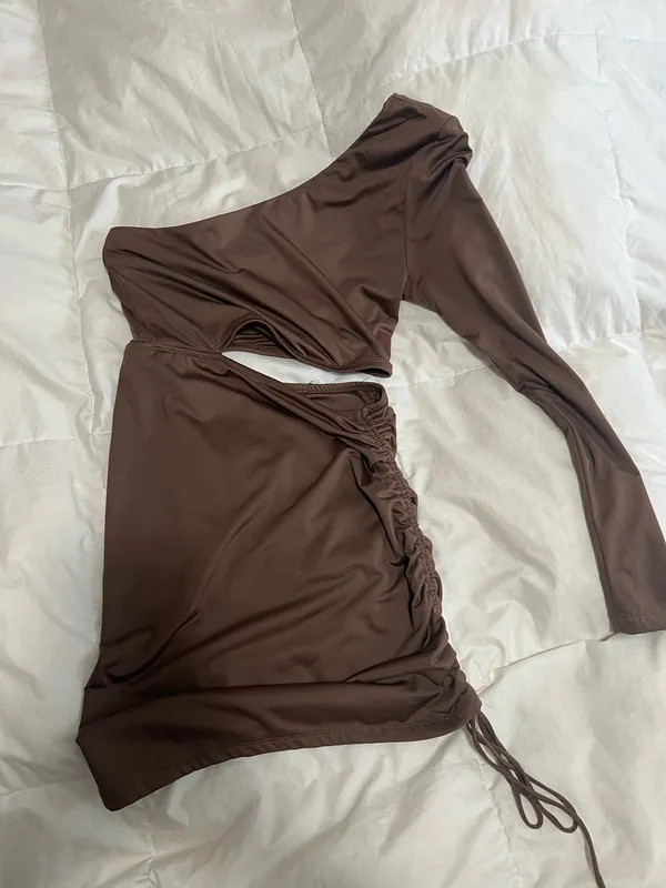 Princess Polly One-Shoulder Mini Dress - Image 2