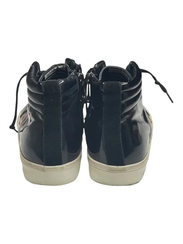 Vintage Havana 𖠌 Snake Eye High Top Sneakers 𖠌 Faux Black Red Patent 𖠌 6.5M - Image 5