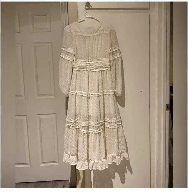 Urban outfitters white fairy maxi dress-price firm - Image 9