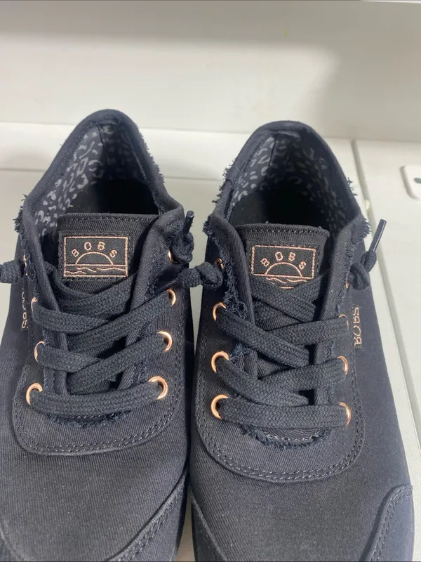 Skechers BOBS B Cute Women's Black Sneakers, Size 6 US, New Without Box - Image 13