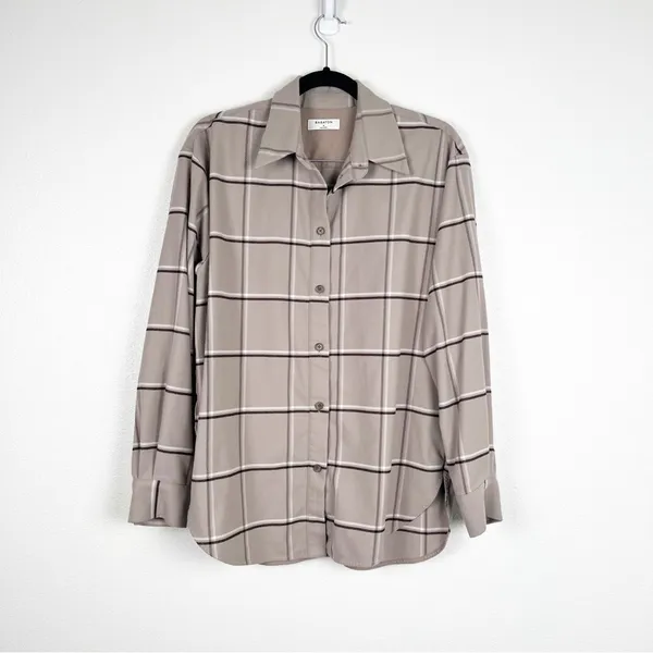 Babaton Plaid Flannel Button Up‎ - Image 3