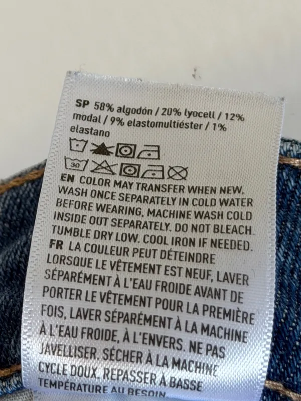 American Eagle Mom Straight Jean Size 8 Stretch AE - Image 9