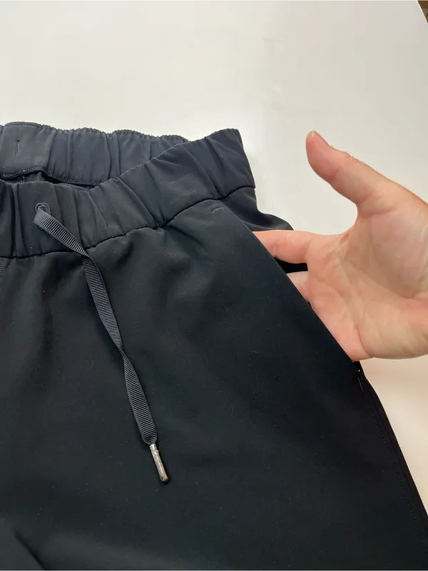 Lululemon On The Fly Pant Women Size 6 Black Stretch Pull-on Athletic Athleisure - Image 9