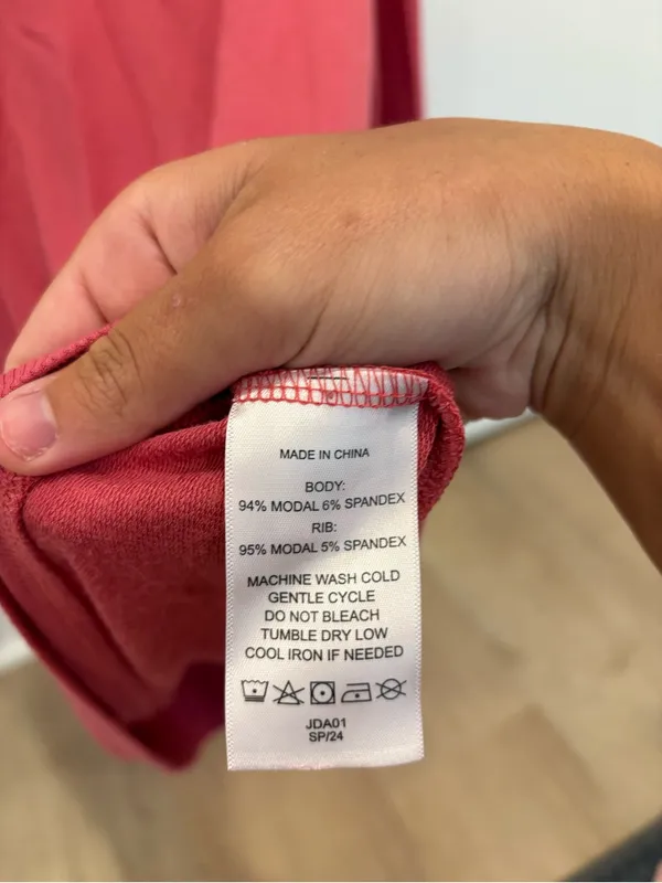 Quince Long Sleeve Crew Runs Small - Image 3