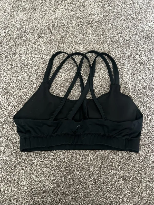 C9 by Champion Black Multi-Strap Sports Bra - Image 2
