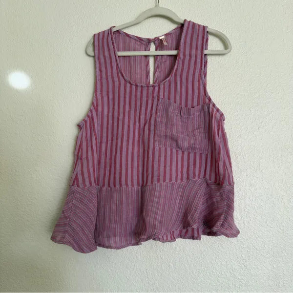 Free People Top Annabelle Rose Pink Co-Ord - Image 5