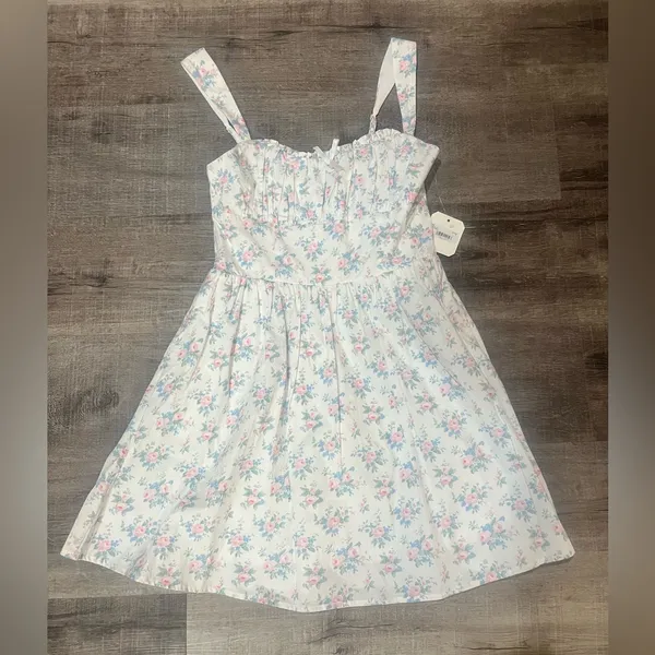 ALTAR’D STATE Floral Milkmaid Mini Dress - Image 2