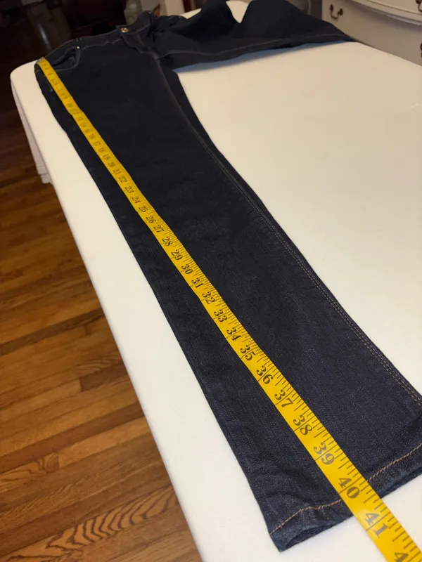 White House Black Market jeans The Slim style straight leg slim fit Size 4 - Image 2