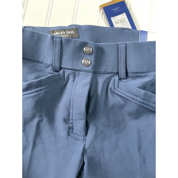Ariat Prelude 2.0 Full Seat Riding Breeches Navy 26R Equestrian Pants 10048899 - Image 6