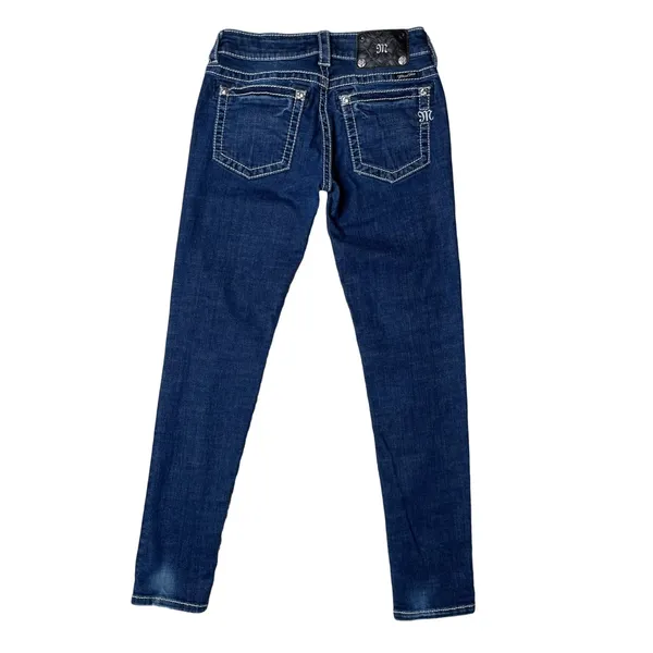 Miss Me | Women’s Ankle Skinny Blue Denim Jeans - 26‎ - Image 3