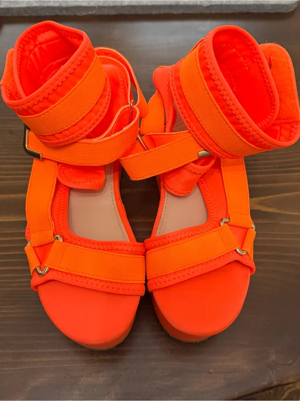 SheIn Orange wedge heels - Image 3