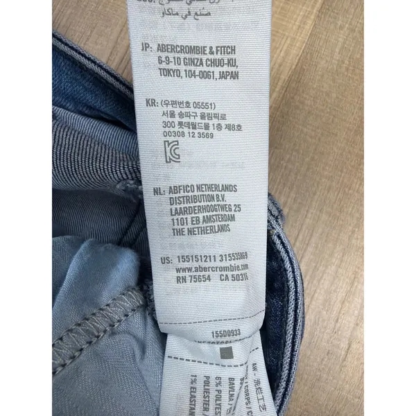 Abercrombie & Fitch‎ Curve Love Super Skinny Ankle High Rise Jeans Blue 29/8R - Image 4
