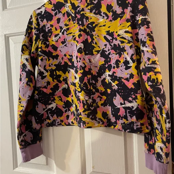 Nike splattered color lightweight sweatshirt SZ medium - Image 2