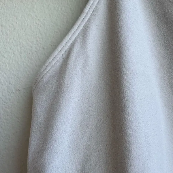 Lululemon Align Tank White Linen Cropped Strappy Nulu Fabric Size 8 A / B Cup - Image 2