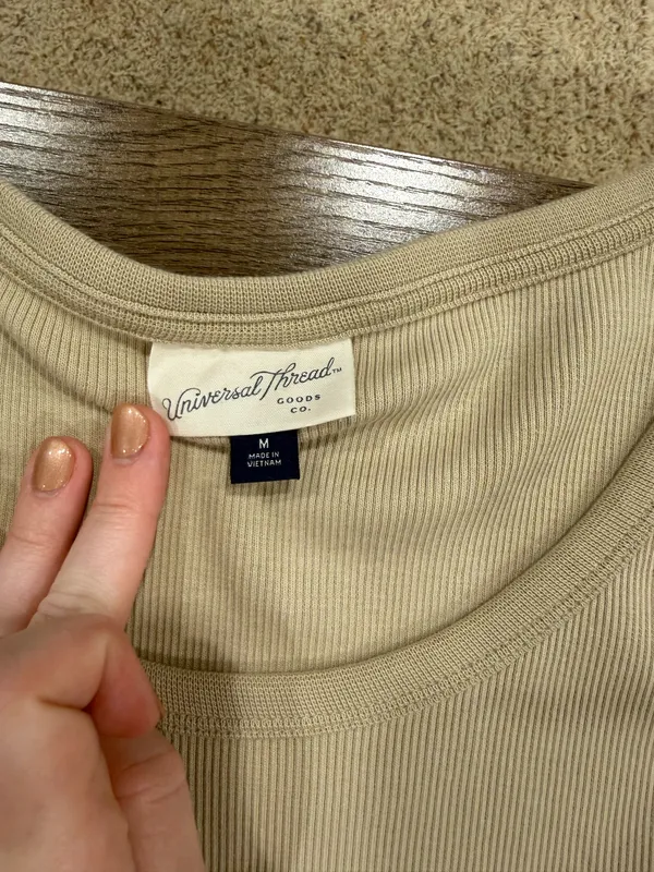 Universal thread, beige, long sleeve - Image 2