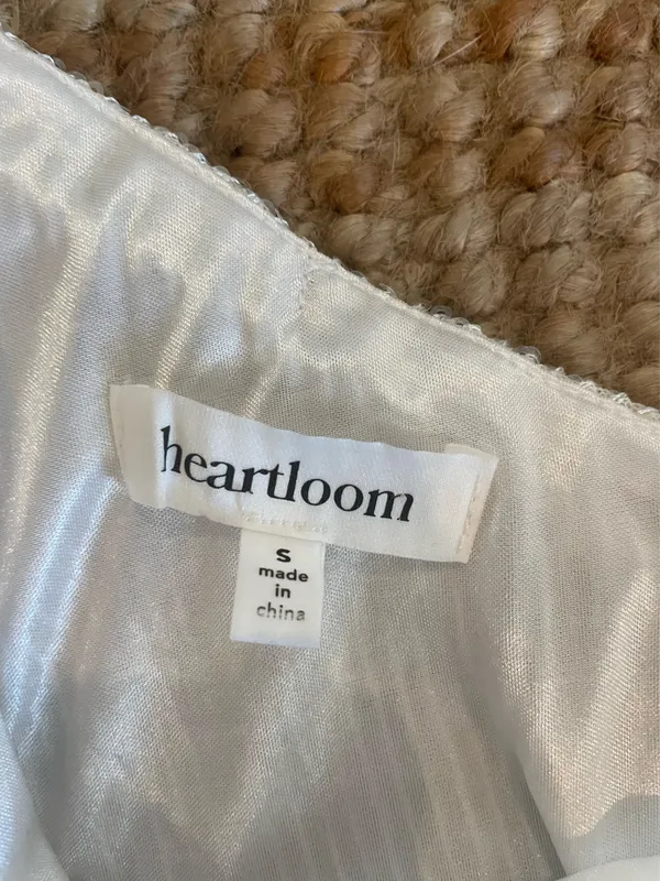 Heartloom Sparkly One Shoulder Top - Image 3
