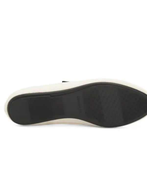 NEW AEROSOLES Boaz Flats Mary Jane Eggnog / Black Flat Comfort SZ-9 - Image 3