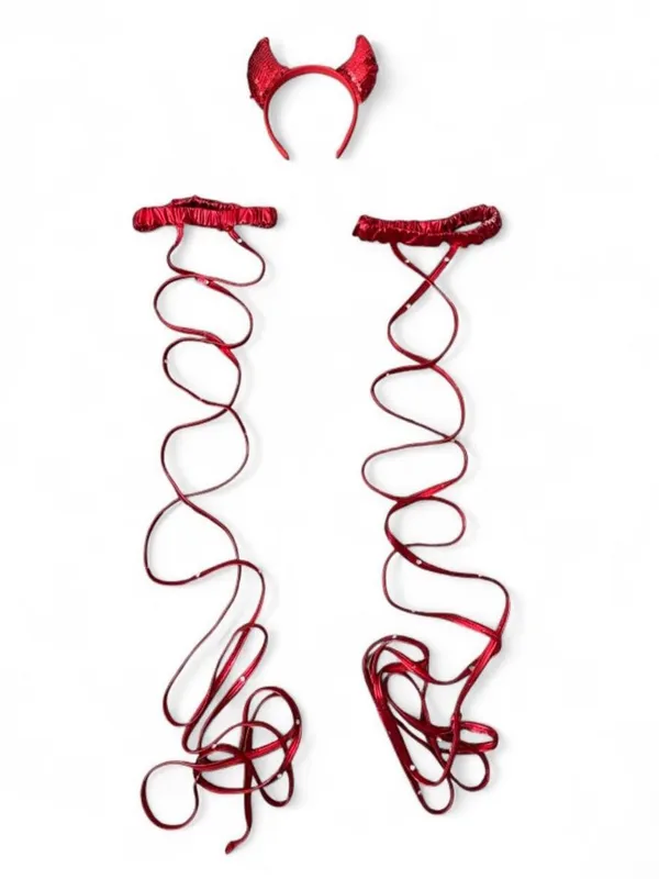 The Devil Wears Nada Costume Accessories Red - Image 2