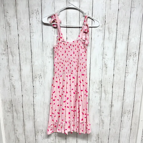 Cabana Crown & Ivy‎ Dress Women Size Small Watermelon Smocked Tie Strap Midi - Image 7