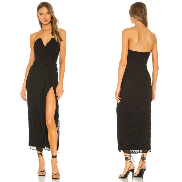 Katie May Come On Home Dress in Black - Image 9