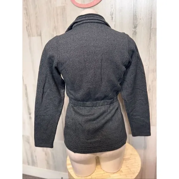 Columbia Sportswear Black Button-Up Fleece Jacket Women’s XS - Image 2