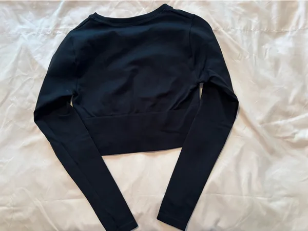 OFFLINE by Aerie Cropped Long Sleeve Top - Image 2