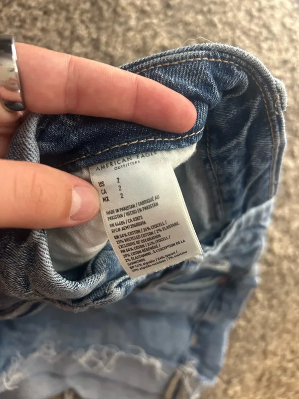American Eagle Stretch Jean Shorts - Image 5