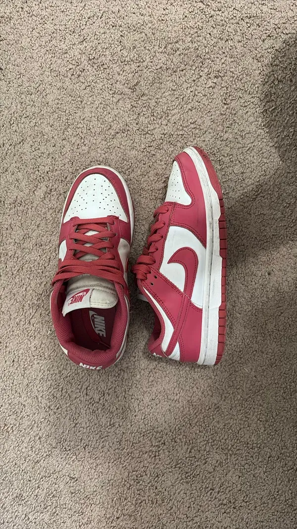 Hot pink Nike Dunks  - Image 3