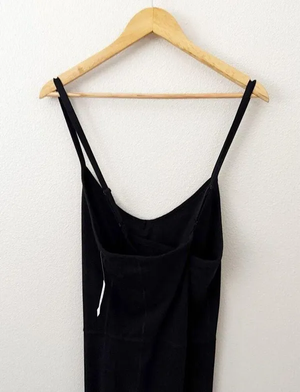 OLD NAVY | Active Powerchill Bodysuit Jumpsuit Go Dry Cami 7/8 Black Yoga | 2X - Image 4