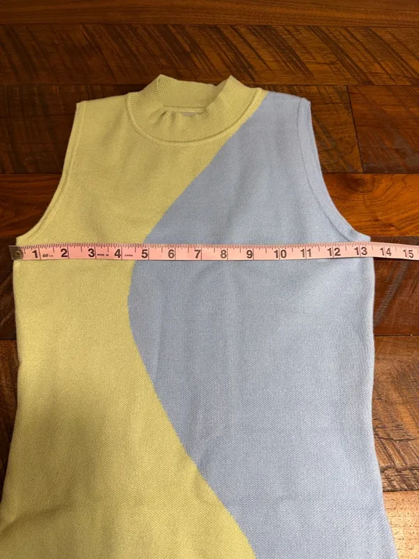Verge Girl VRG GRL Knit Mock Neck Summer Minidress - Image 8