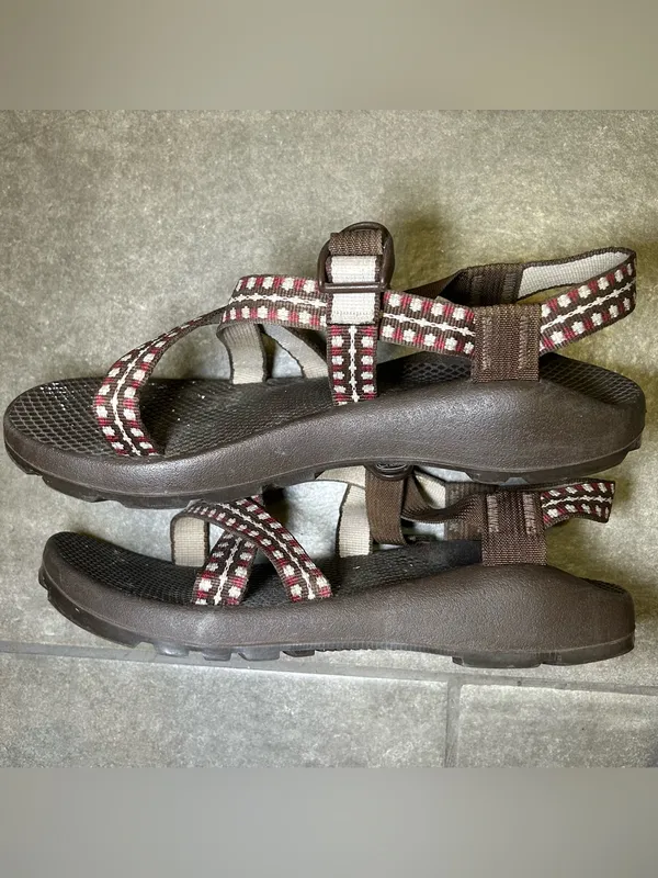 Chaco Brown Adjustable Strappy Outdoor Hiking Sandals Women’s Shoe Size 10 - Image 5