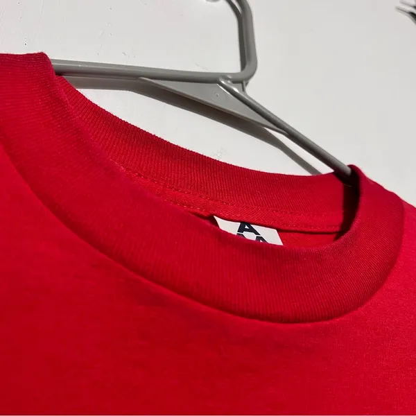 DISNEY Mickey & Minnie Classic Adult Medium T-shirt Red Cotton Short Sleeve Tee - Image 4