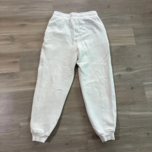 Lululemon Scuba Relaxed High-Rise Jogger White Opal Women Size 6 - Image 5