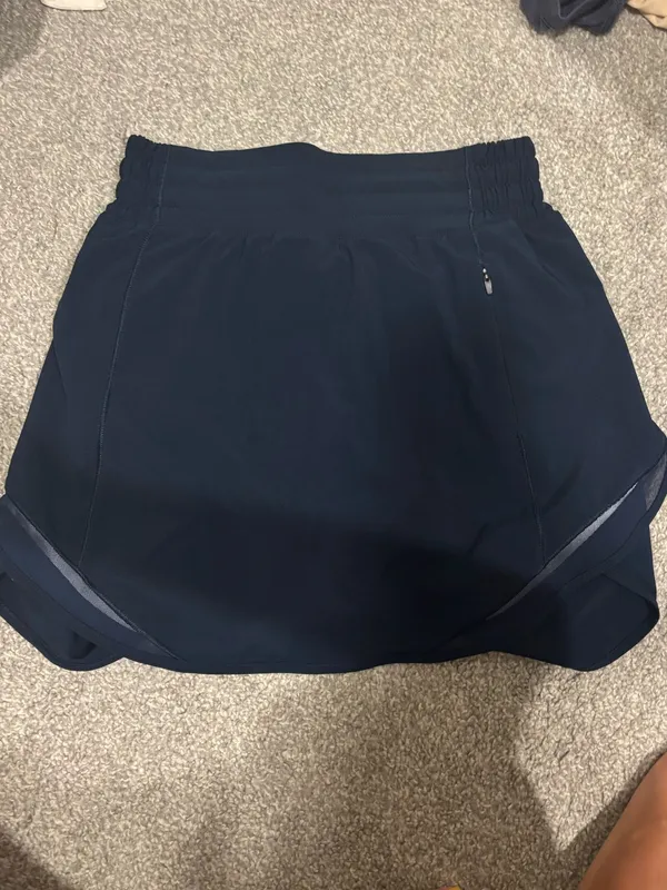 Lululemon Hotty Hot High-Rise Skirt True Navy - Size: 2 - Image 6