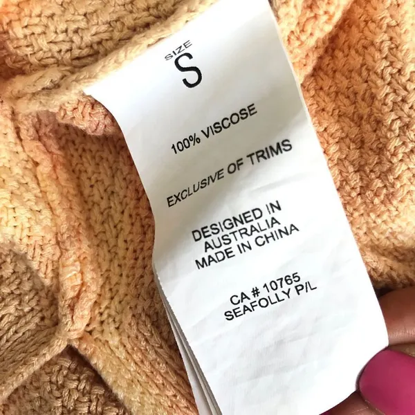 Seafolly Terrain Knit Midi Dress in Sands Small‎ - Image 6