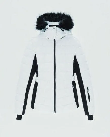Zara ski puffer jacket skiing coat feathers down fitted winter coat - Image 3