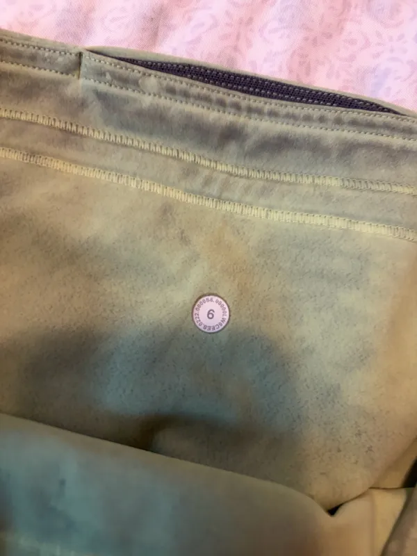 Lululemon Base Pace High-Rise Crop 23" City Grit Green Multi - Image 9