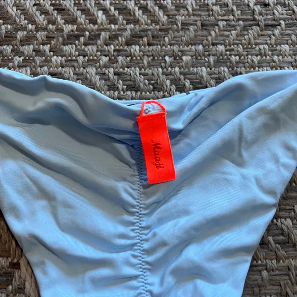 Maaji Side Tie Bikini Bottom Sz Large - Image 4
