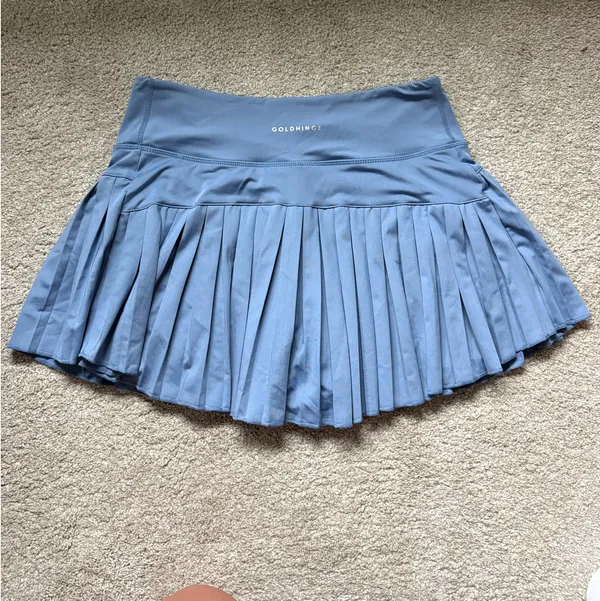 Gold Hinge Skirt Tennis - Image 2