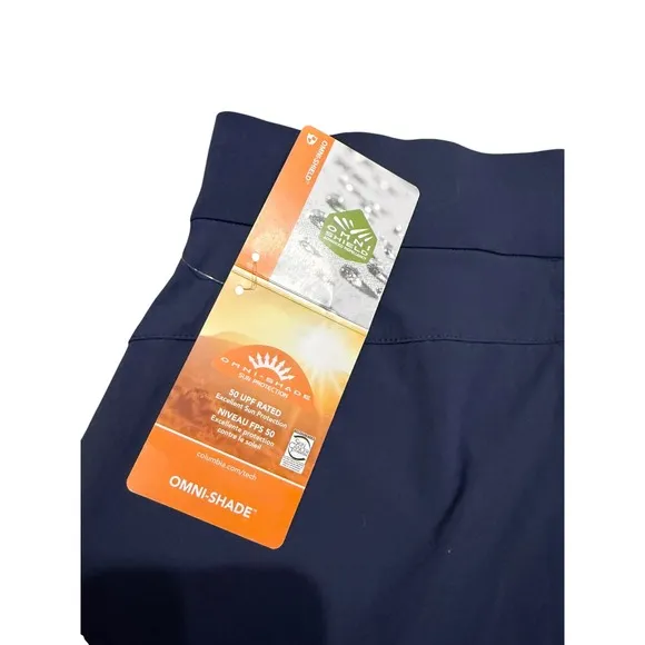 Columbia Canyon Climber Mini Skirt Skort Blue Sporty Tennis‎ Granola Girl Size S - Image 3